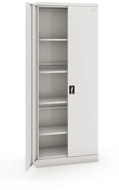 Zweitüriger Schrank, Zylinderschloss, 1990 x 800 x 435 mm