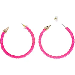 Neon Pinke Party Creolen - OS
