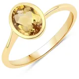 Rafaela Donata Ring Sterling Silber Citrin in gelbgold | Gr.: 52