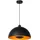 LUCIDE Siemon 1-flg. Ø 40 cm rund schwarz