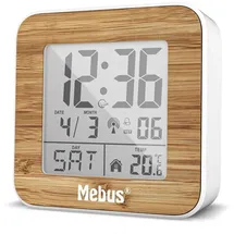 MEBUS 27247 weiß/Holzoptik