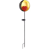 GLOBO LED Solar Steckleuchte, Welcome, H 78,5 cm