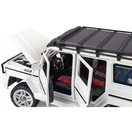 AMEWI RC-Auto BRX24 Metall Scale 4WD 1:24 RTR weiß