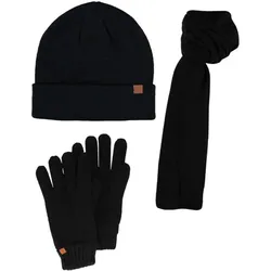 Heatkeeper - Winterset Herren - Heatkeeper - Mütze & Schal & Handschuhe - SCHWARZ L/XL Left