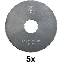 Fein Super Cut 5er Pack Blech HSS Sägeblatt Kreisform Ø 80mm