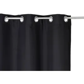 Atmosphera Schwarzer Thermovorhang 140x260cm Schwarz