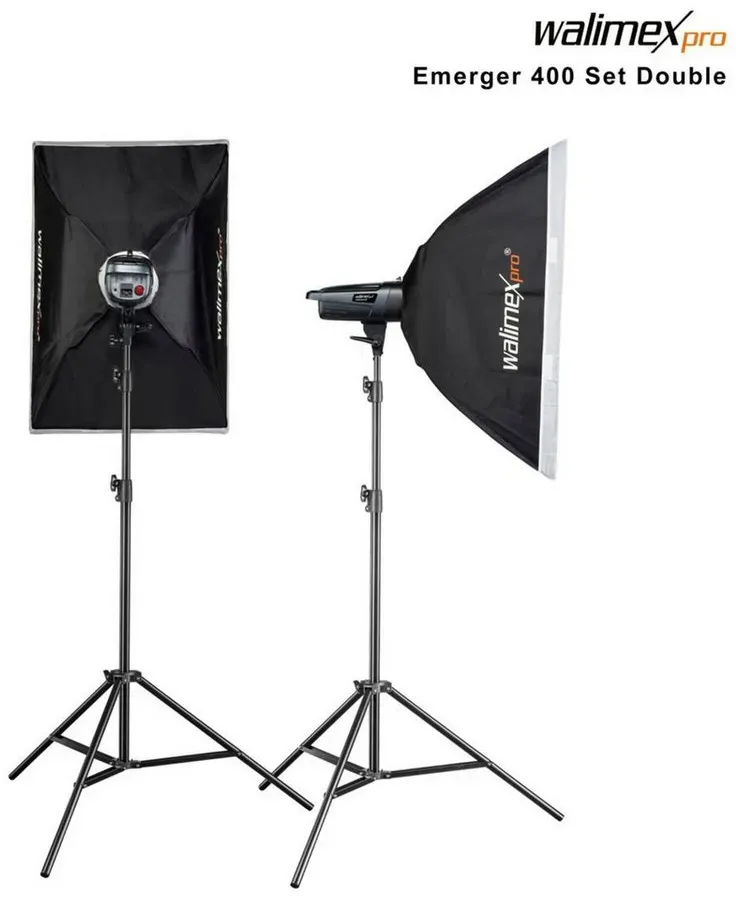 Preisvergleich Produktbild walimex pro Emerger 400 Set Double Studio-Blitzgerät