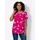Sieh an! Longshirt Pink/Weiß 40