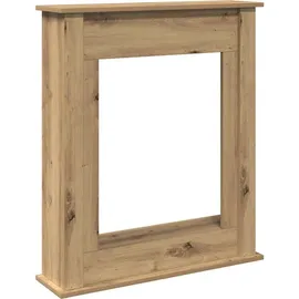 vidaXL Kaminumrandung 75 x 20 x 87,5 cm Artisan-Eiche