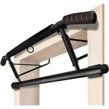 AthleticPro - Klimmzugstange Türrahmen -Wandmontage- Stark belastbare Pull up bar [bis 200 KG]- Türreck ohne Aufbau - 20 cm höher im Rahmen - Auch für Dips&Push Ups