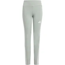 adidas ESSENTIALS 3 STRIPES Leggings Wonder Sage/white 164