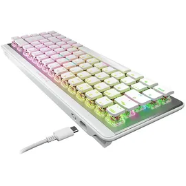 Turtle Beach Vulcan II Mini Air, Gaming-Tastatur, Weiß