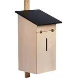 Dobar Hornissenkasten aus Holz mit Wetterfestem Multiplex-Dach Braun FSC®