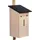 Dobar Hornissenkasten aus Holz mit Wetterfestem Multiplex-Dach Braun FSC®