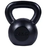 GORILLA SPORTS Kettlebell Kettlebell Gusseisen 2-32 KG schwarz