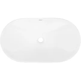 luxebath ECD Germany Design Aufsatzwaschbecken 64 x 36,5 x 13 cm