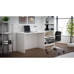 TOPESHOP Schreibtisch Computertisch für Arbeitszimmer: Flexibler Bürotisch