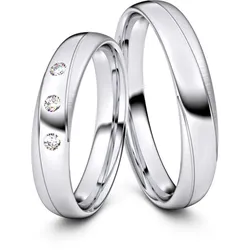 Trauringe Plettenberg 750er Weiflgold - 2838