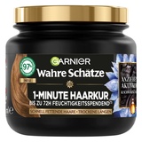 Garnier Wahre Schätze Anziehende Aktivkohle & Schwarzkümmelöl Bis Zu 72h Feuchtigkeitsspendend1-Minuten Haarkur