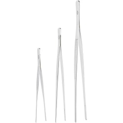 Küchenprofi Pinzette, Pinzettenzange zum punktgenauen Braten und stilvollen Servieren, Länge: 22 cm