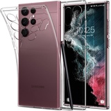Spigen Liquid Crystal (Galaxy S22 Ultra), Smartphone Hülle, Transparent