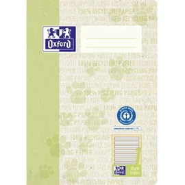 Oxford Schulheft Recycling Lineatur 1 1. Schuljahr liniert DIN A5 ohne Rand, 16 Blatt, 1 St.