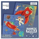 Scratch Magnetpuzzle Weltall 20 Teile)