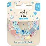 invisibobble TWISTAR Kids Pom Pom Tie (3 Stück) – Bunte Haargummis mit Pom-Poms für Kinder – Elastisch, verspielt & sanft – Haargummi geflochten für Mädchen & Jungen – Ideal für kleine Köpfe