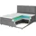 Forte Boxspringbett FORTE "Eve inkl. zwei Bettkästen und Kaltschaum Topper", beige, B:146cm L:225cm, Komplettbetten, Boxspringbett, und einer 7-Zonen-Tonnentaschen-Federkernmatratze (H3)