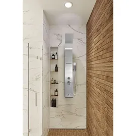 briso Duschpaneel mit Hydromassage, Armatur, Duschsäule, Regendusche