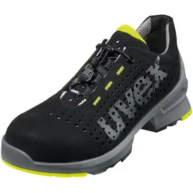 Uvex Halbschuh schwarz/gelb uvex 1, S1, EU-Schuhgröße: 43