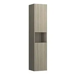 Laufen Hochschrank BASE Pro S + Val 165x35x33,5cm, Scharnier rechts, Ulme hell