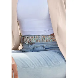 LASCANA Damengürtel Polyester mehrfarbig 75