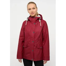 Regenjacke ETERNA, Damen, Gr. XXL, rot (rubinrot), 100% Polyurethan, Jacken