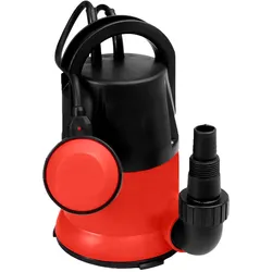 Grafner® Flachsaugerpumpe 400 Watt 7000 l/h Tauchpumpe Poolpumpe Entwässerungspumpe