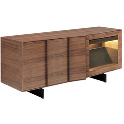 AC ANGEL CERDA Angel Cerdá  Sideboard aus Nussbaumholz mit LED-Licht 3218C