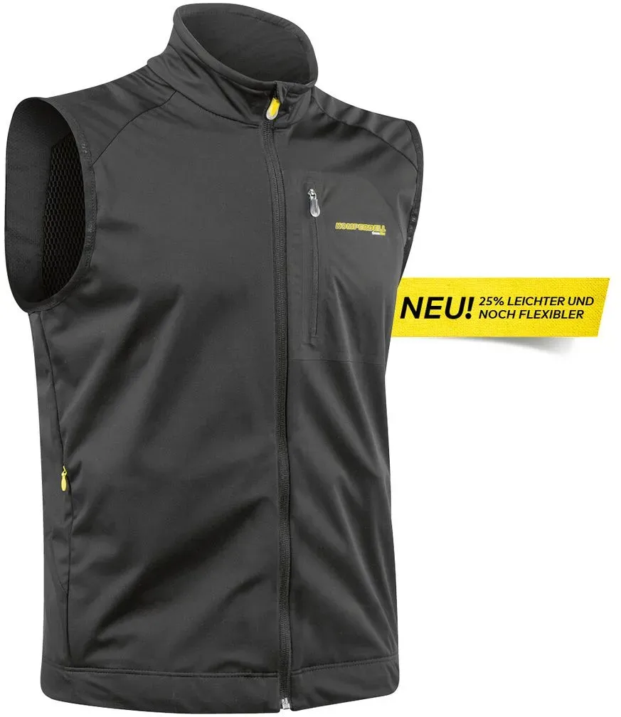 Komperdell Softshell Vest M's black/ yellow (206) XL