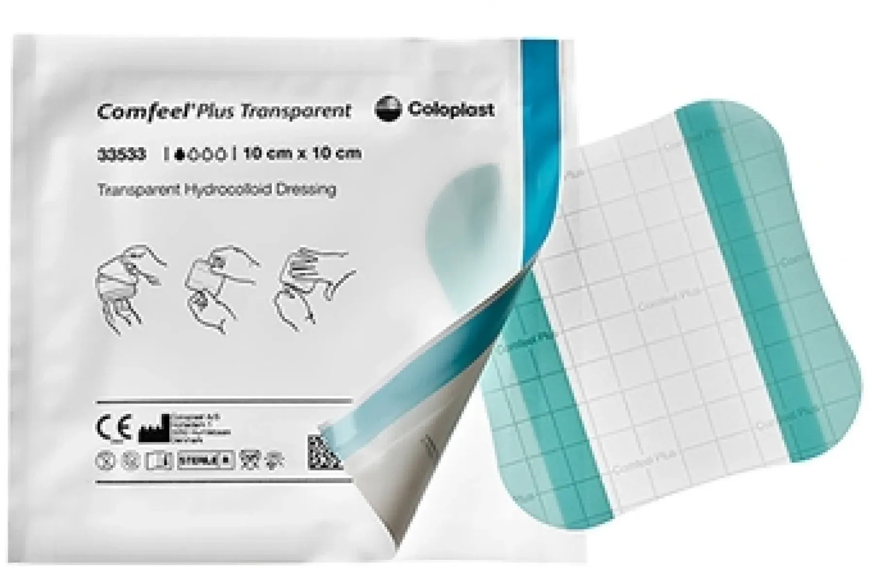 COMFEEL Plus Transparent Hydrokolloidverband 5x7 cm 335301 50 ST
