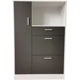 Hti-Living HTI-Line Küchenschrank Kombi L Blanca 1 x 1 x 1 cm Grau, Weiß
