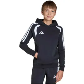 adidas Tiro 26 League Kinder Kapuzensweater, schwarz