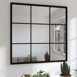 vidaXL Wandspiegel 40 x 80 cm Schwarz