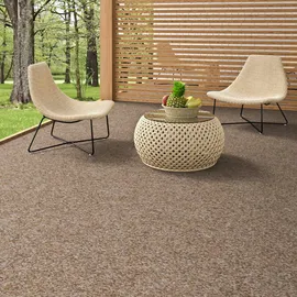 Snapstyle Kunstrasen Rasenteppich mit Noppen Kingston 200 x 200 cm Beige