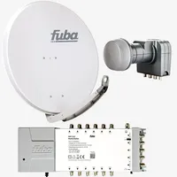 Fuba Sat Anlage 12 Teilnehmer | Satellitenschüssel Komplettset -