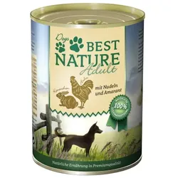 Best Nature Kaninchen& Huhn mit Nudeln& Amarant 400G