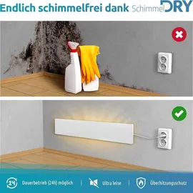 schimmel dry M2 Infrarotheizung Kerntrocknung