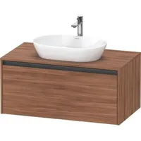Duravit Ketho.2 Waschtischunterbau, 1000x459x550mm, K24886079790000, Farbe: Nussbaum Natur Dekor