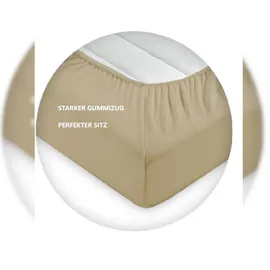 EXKLUSIV HEIMTEXTIL Spannbettlaken Mikrofaser 90 - 100 x 200 cm rot