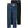 Arizona Stretch-Jeans »John«, (Packung, 2 tlg.), Straight Fit 46, N + U Gr, black und blue stone, , 762980-46 N + U Gr