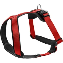 Hunter Neopren Hundegeschirr Rot/Schwarz S