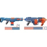 NERF Elite 2.0 Echo CS-10 Blaster, E9533F02 & Hasbro E9527F03 Nerf Elite 2 Shockwave RD-15 Blaster, 30 Nerf Darts, 15-Dart Rotationstrommel, Schnellfeuer mit Pump-Action, mit Erweiterungsoptionen